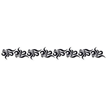 Image of Sexy Whirls and Swirls 9-Inch Tattoo