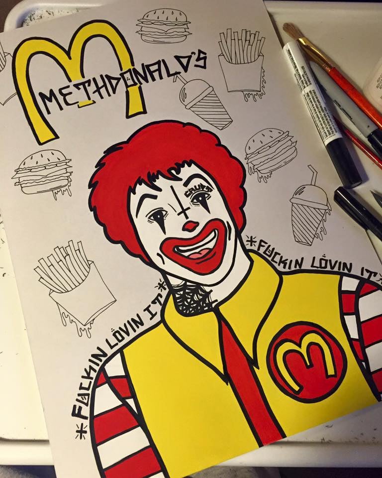 Image of METHDONALD'S (print)