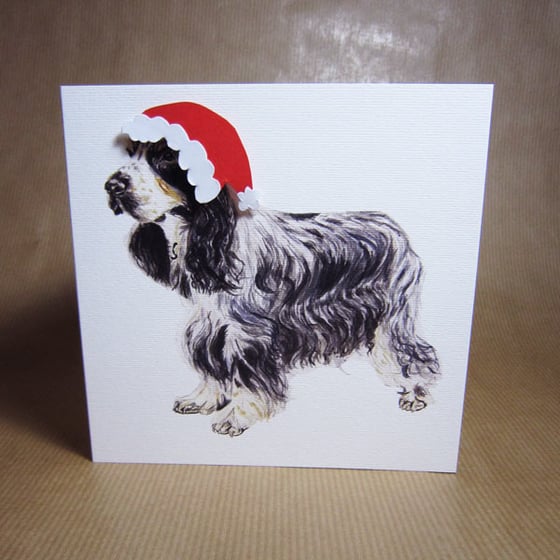 Image of Cocker Spaniel Christmas Card