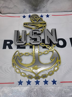 Image of United States Navy Chief Anchors