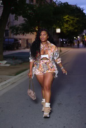 Image of Safari 2 piece short set