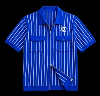 Image 2 of The Sigma DC Monogram Zip Up Polo 
