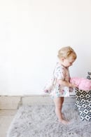 Image 4 of INFANT - Gold Collar Girl Dress/Top + Button Bloomers