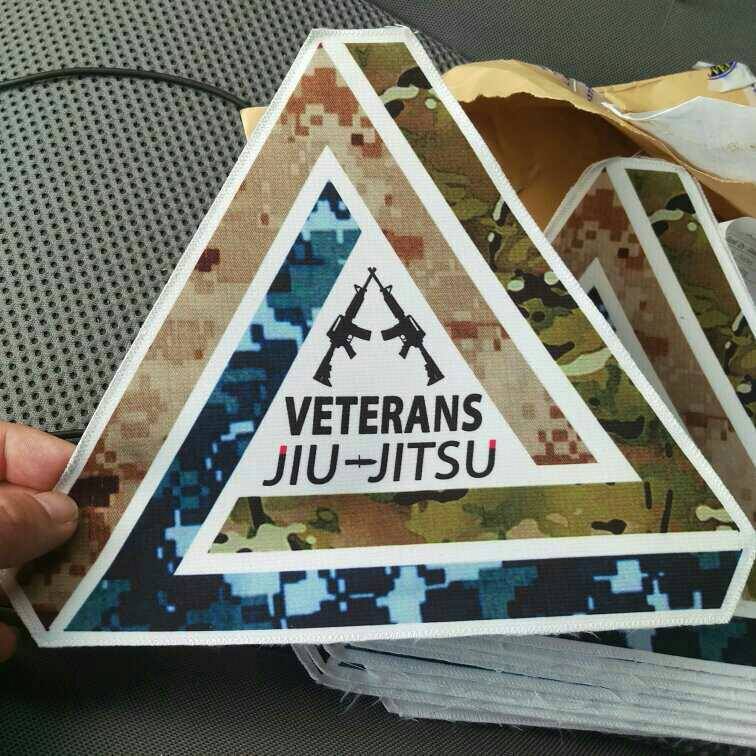 Image of Veterans Jiu-Jitsu Patches