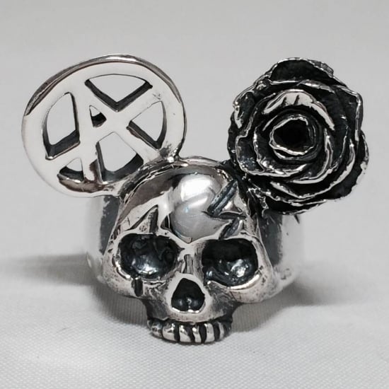 Ninja Express — ALICE BLACK: ROSE SKULL RING