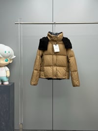 Image 13 of Monclèr Shearling Hoodie Jacket