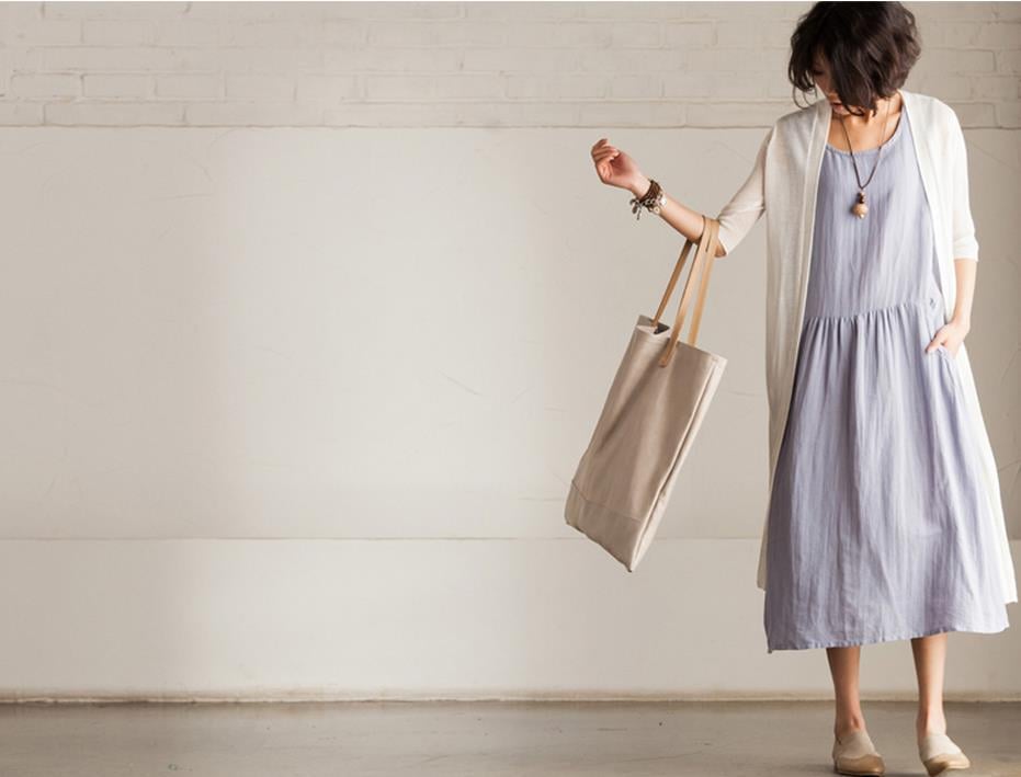 basic linen dress