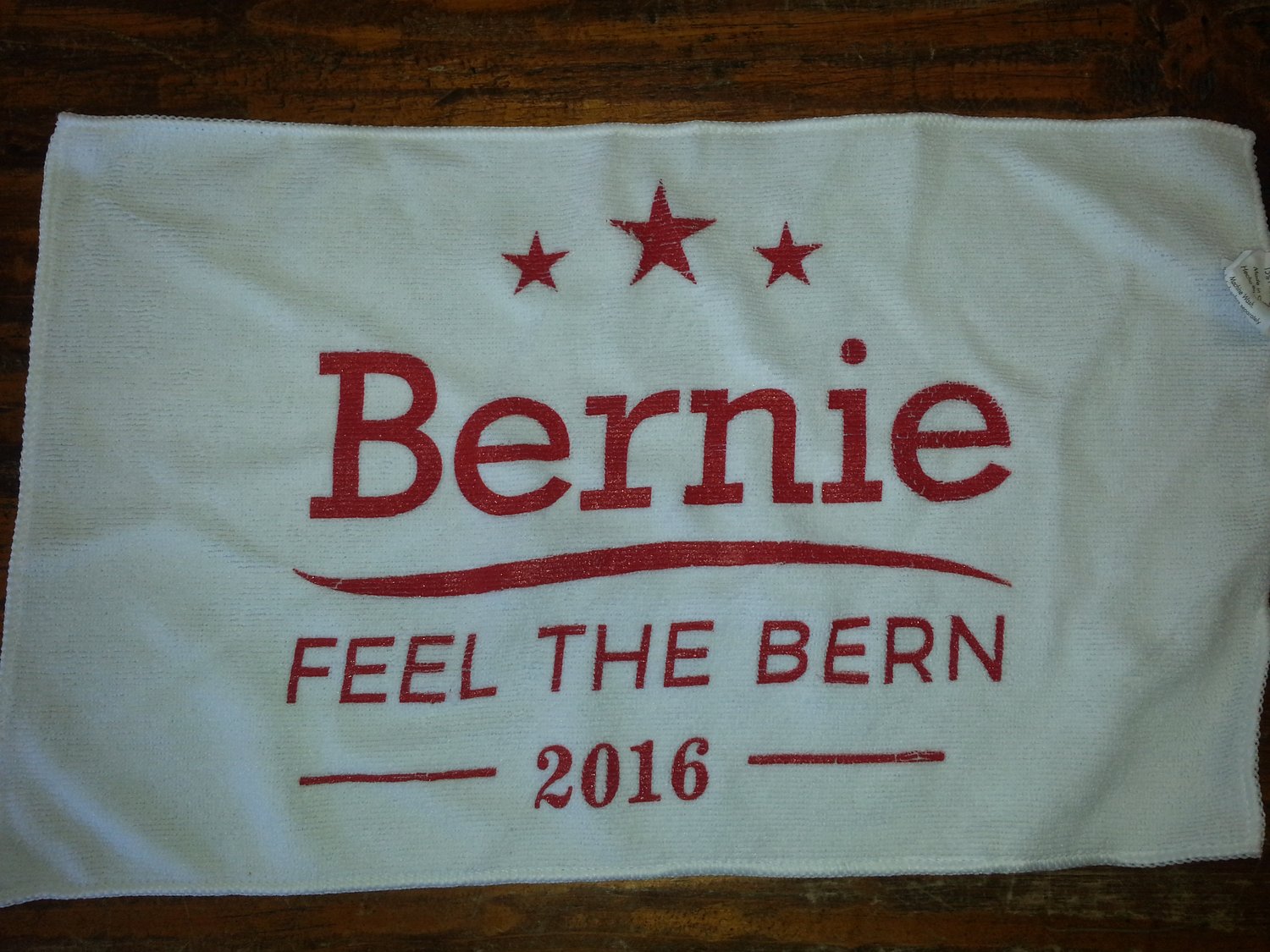Image of Bernie Feel The Bern 2016 Microfiber Rally Towel - Bernie Sanders - Bernie for President 2016