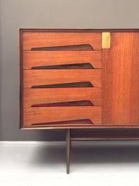 Image 1 of Dassi Teak Sideboard with Brass Details