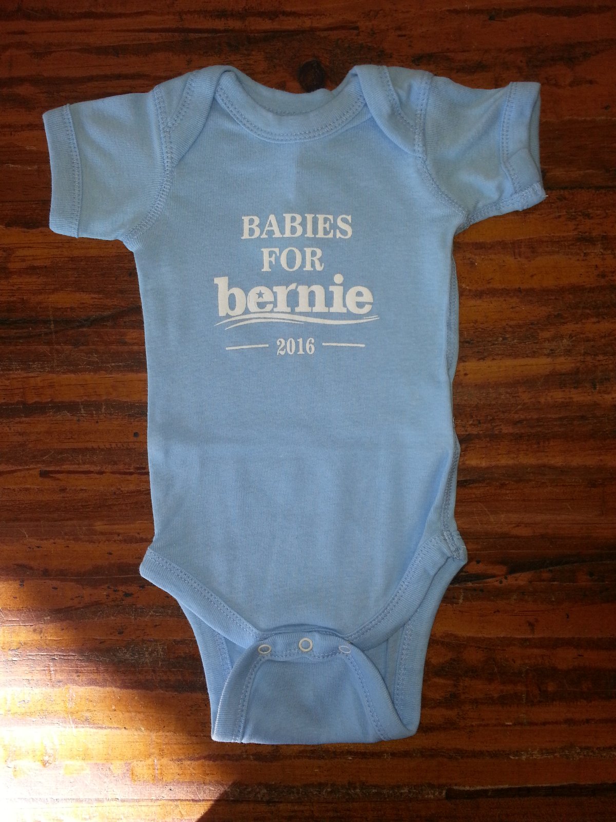 bernie onesie