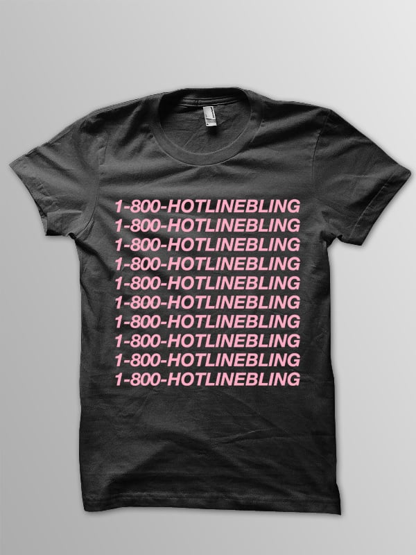 Image of Hotline Bling (black)
