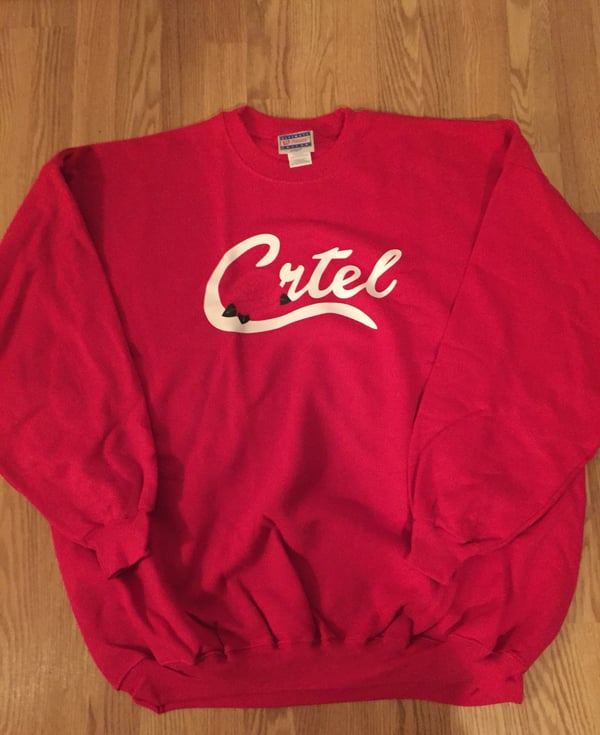 Image of Red Cartel Rose Sweatshirt