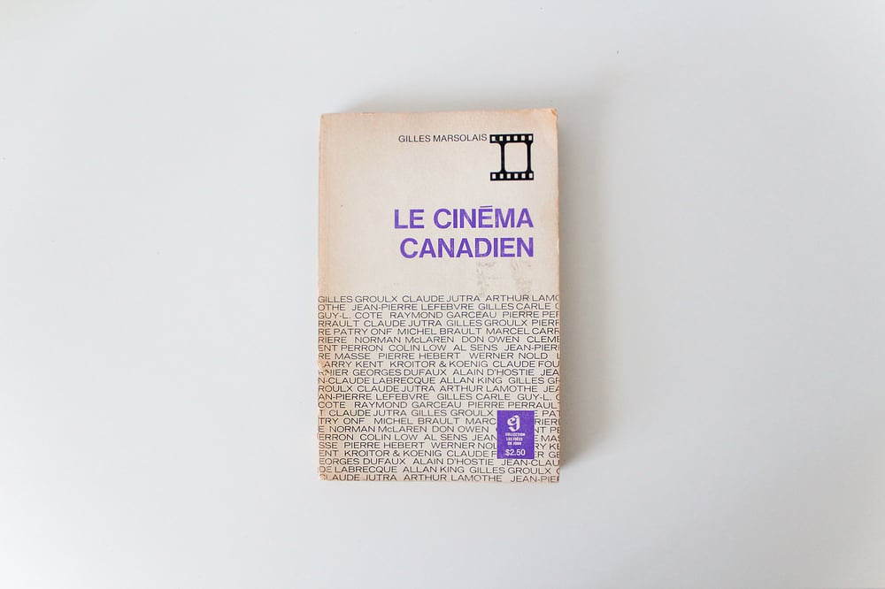 Image of Le cinéma canadien (Gilles Marsolais)