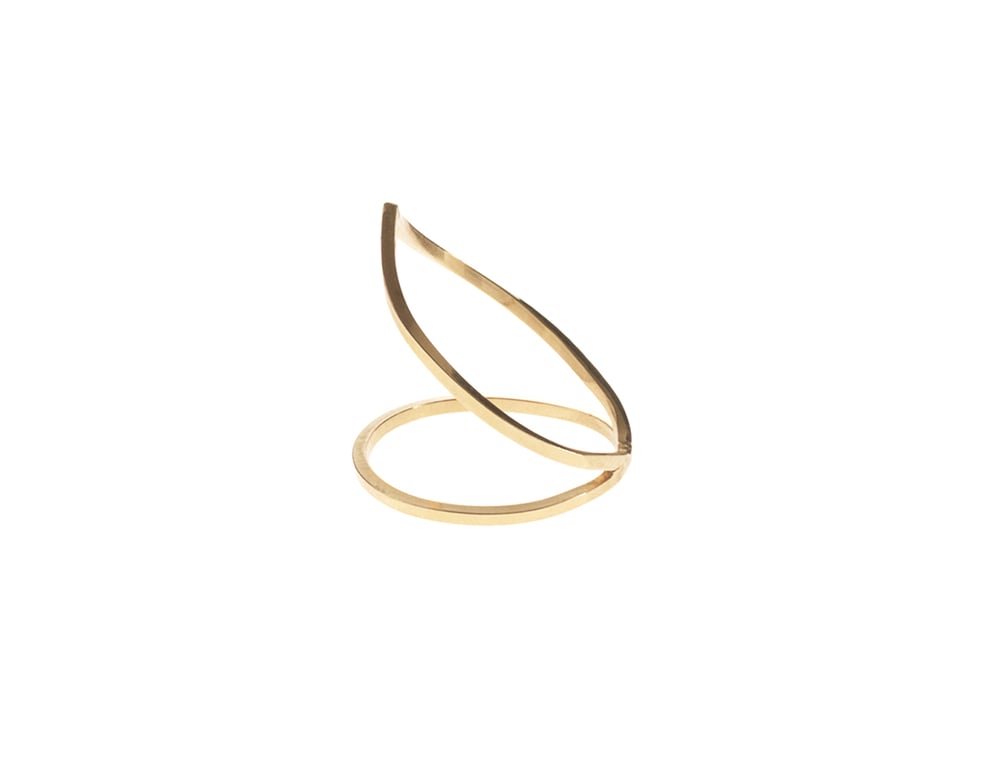 Image of Peaks / ring / gold