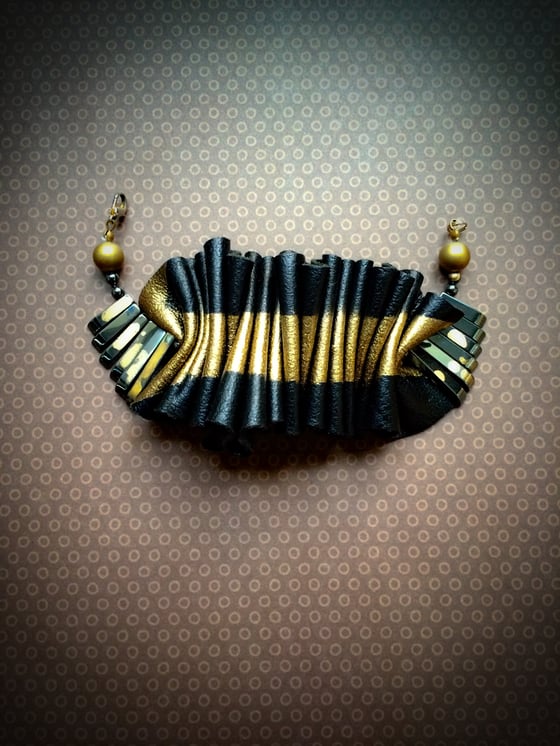 Image of Odile Accordion Bracelet 