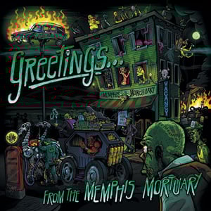Image of Greetings From The Memphis Mortuary 7" EP