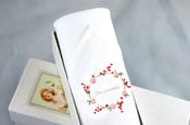 Image of Lady's handkerchief Christmas wreath