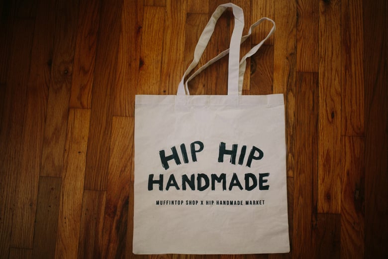 Image of Hip Hip Handmade tote