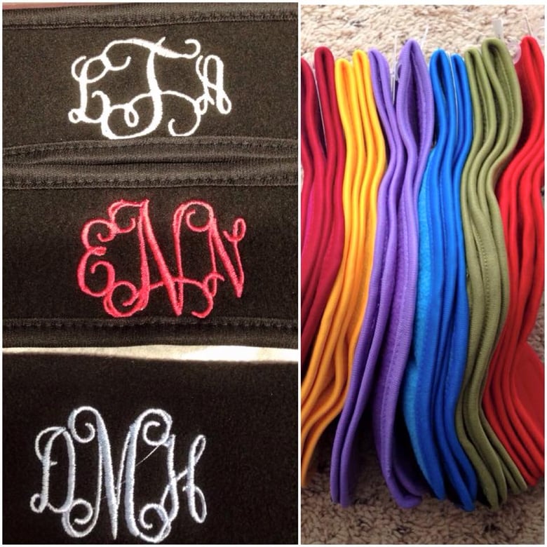 Image of Ear Warmers - with custom monogram