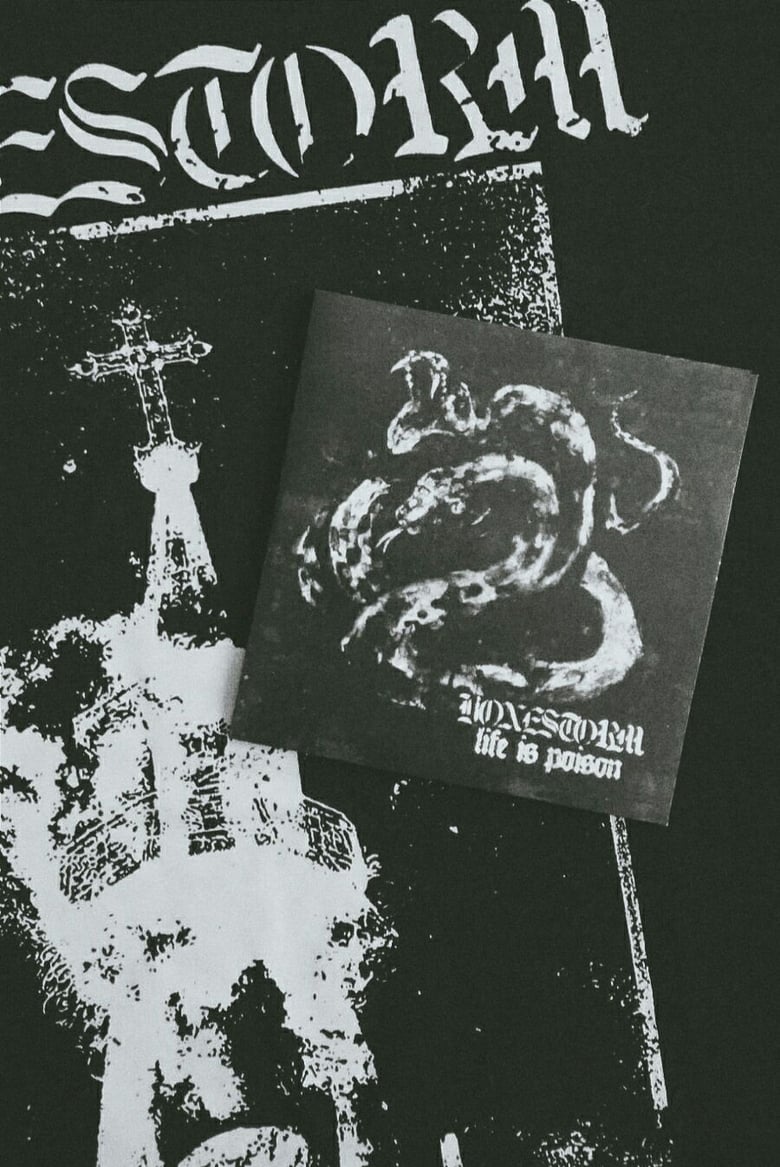 Image of ''Greed'' T-Shirt + ''Life Is Poison'' (CD)