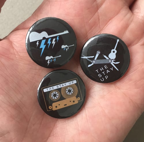 Image of The Stay Up - 3 Pin Set