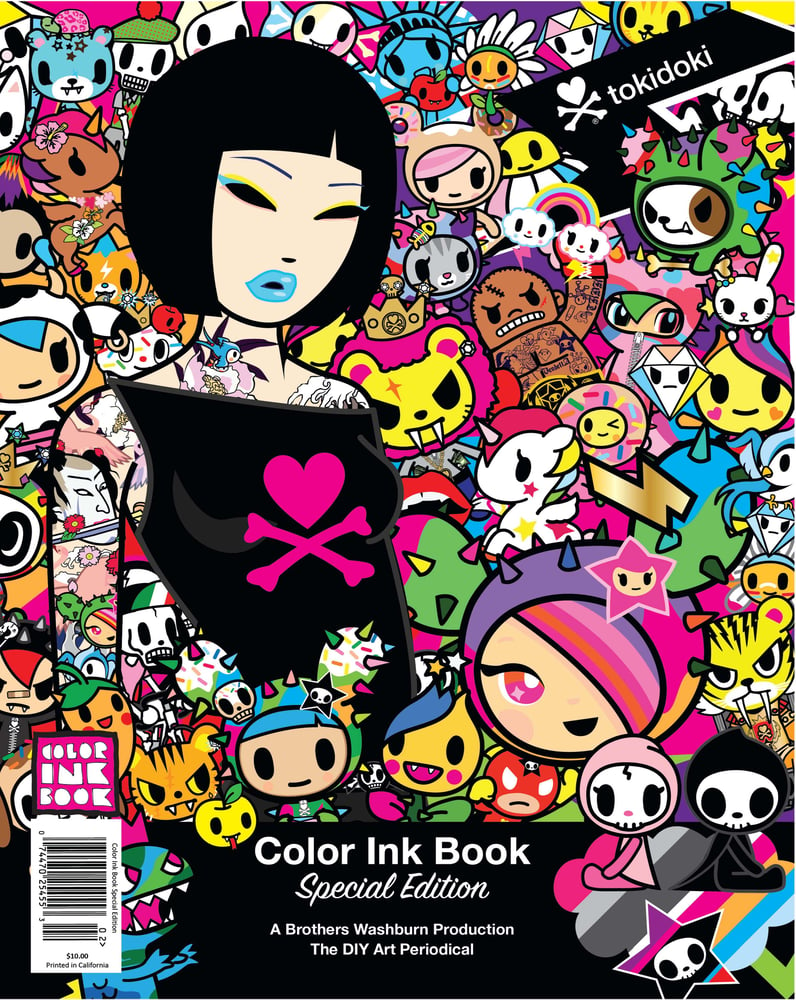 tokidoki characters coloring pages