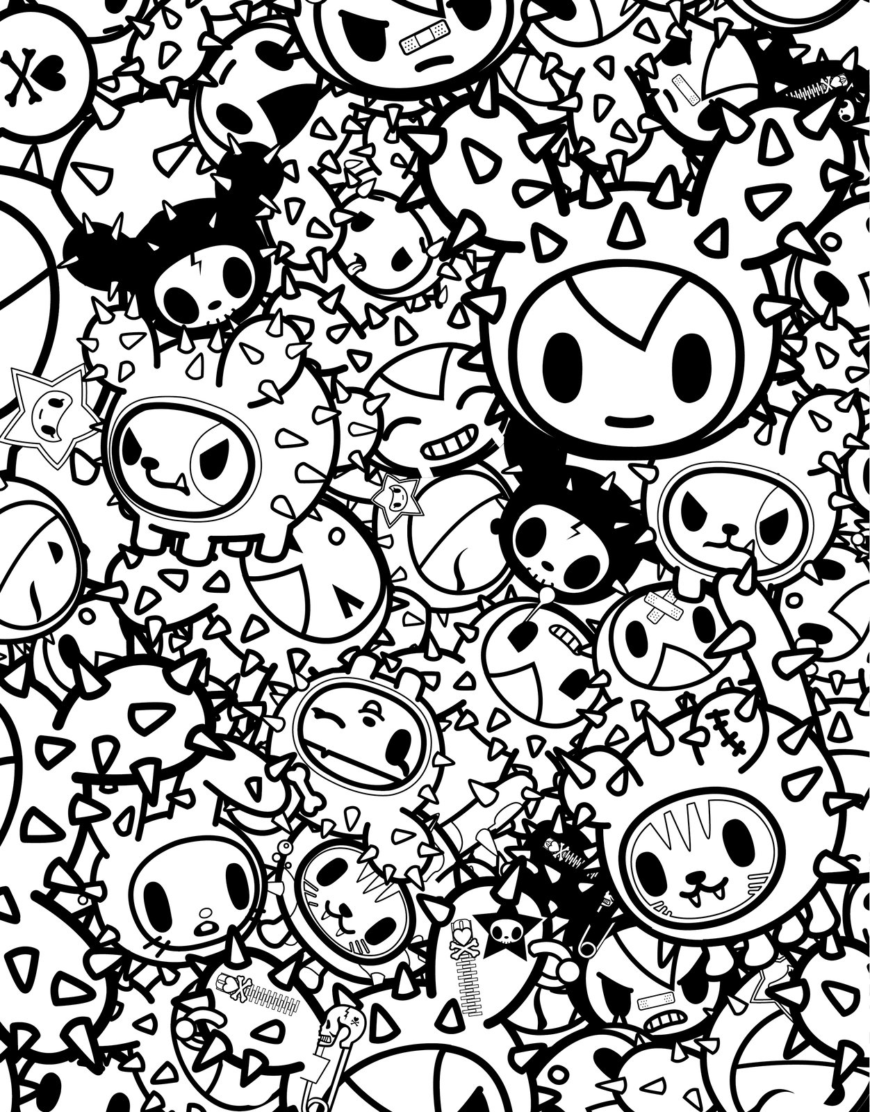 Tokidoki Special Edition / Color Ink Book