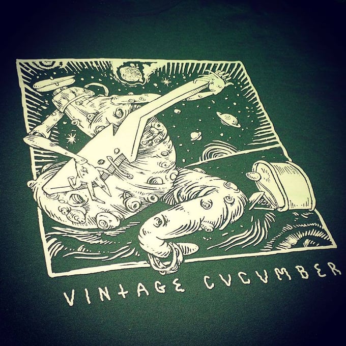 Image of Cucumber Space Dance T-Shirt Green