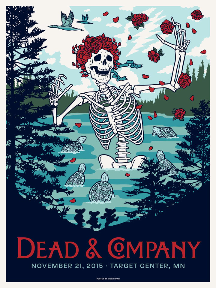 Image of Dead & Company 2015 - Main Show Poster