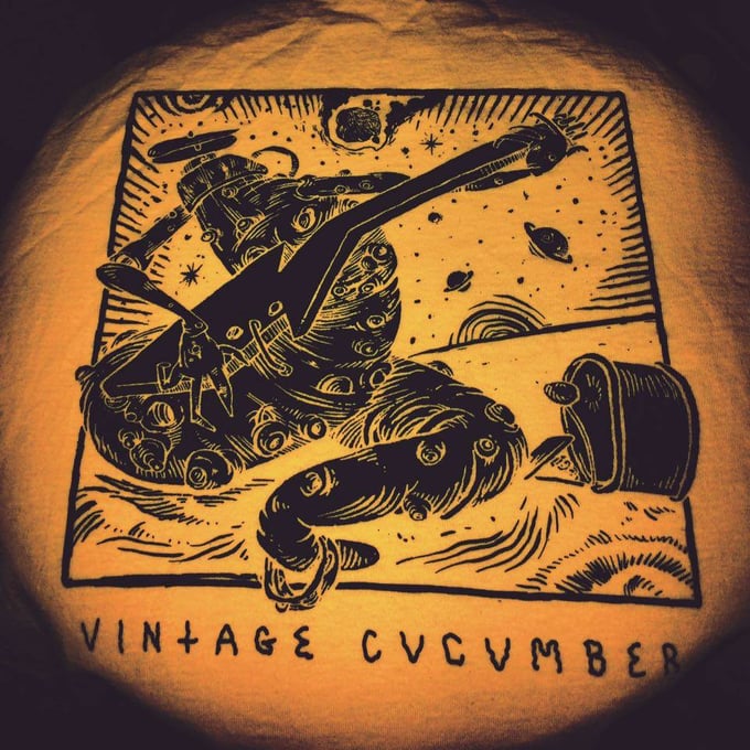 Image of Cucumber Space Dance T-Shirt Yellow