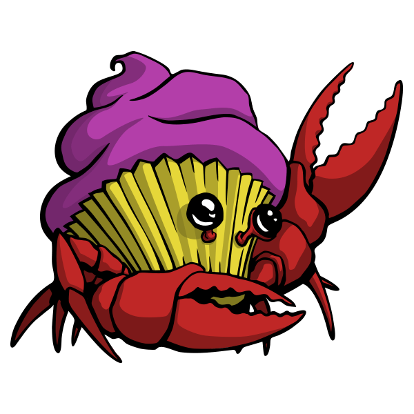 Crabcake T-shirt (Dark Gray)