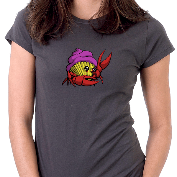 Crabcake T-shirt (Dark Gray)