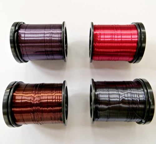 Image of Coloured enamelled copper jewellery wire - 0.25mm wire reel 35grams