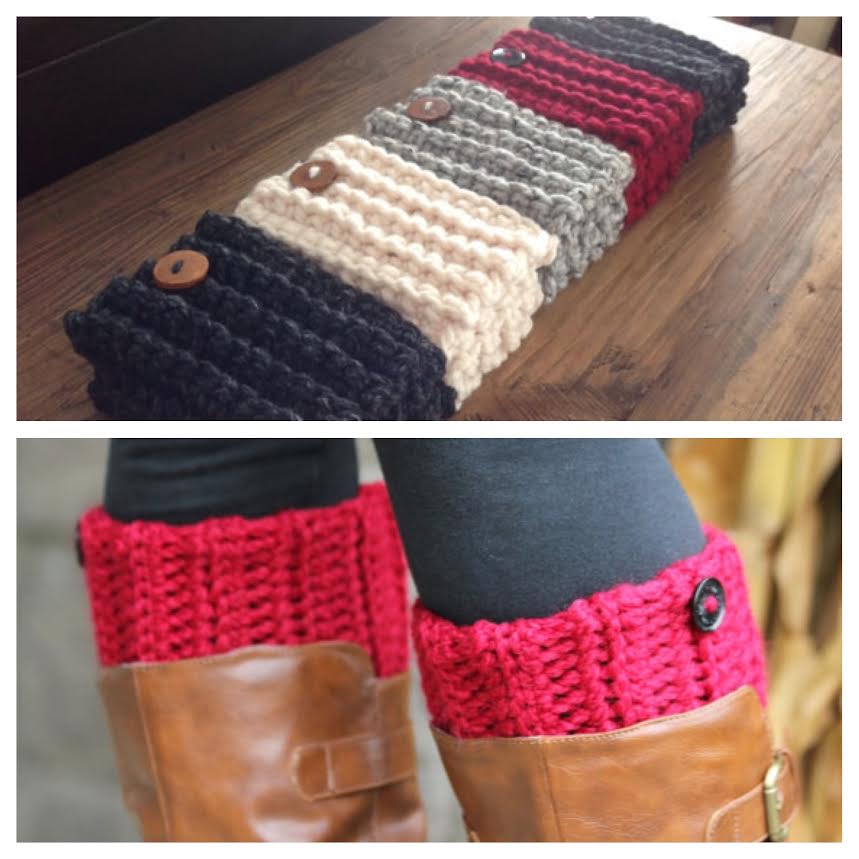 Image of Buttoned Boot Cuffs