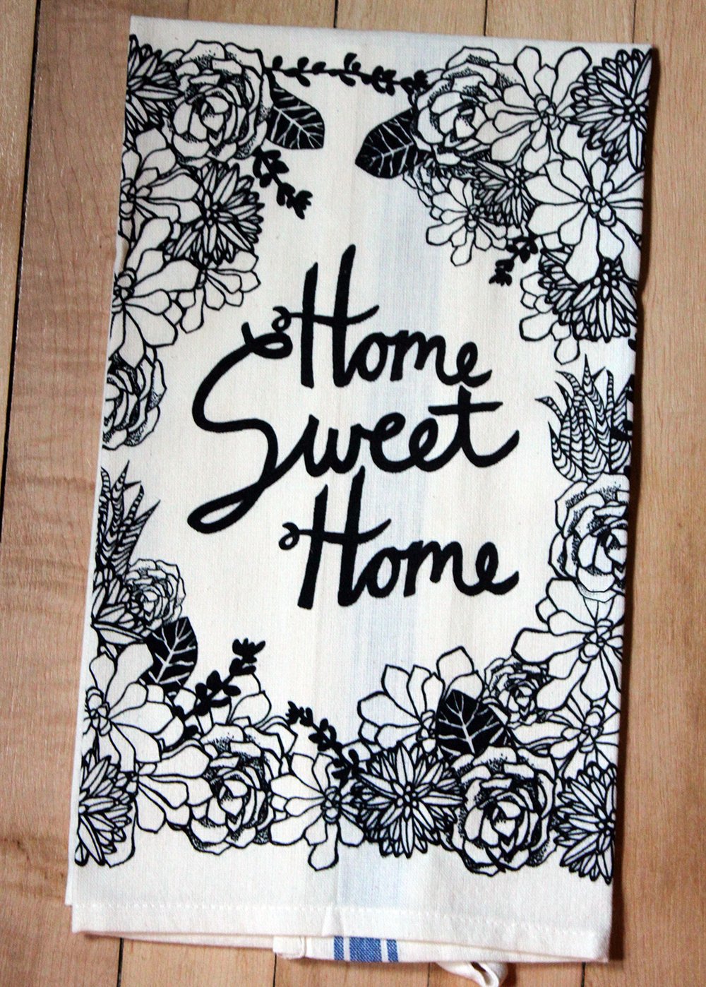 Home Sweet Home Succulent Towel