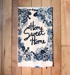 Home Sweet Home Succulent Towel