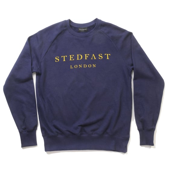 Image of Mens Stedfast Navy Sweatshirt