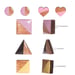 Image of Geometric Wood & Resin Earrings