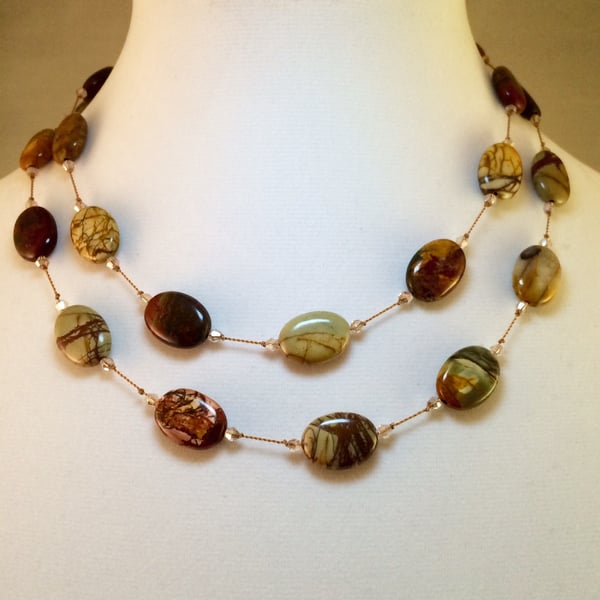 Image of Limited Gemstone Long Necklaces