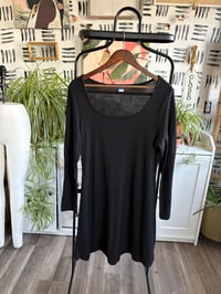 Old Navy ribbed black dress 