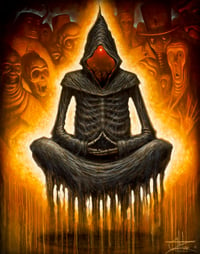 Ego Death- Canvas Giclee 11x14"
