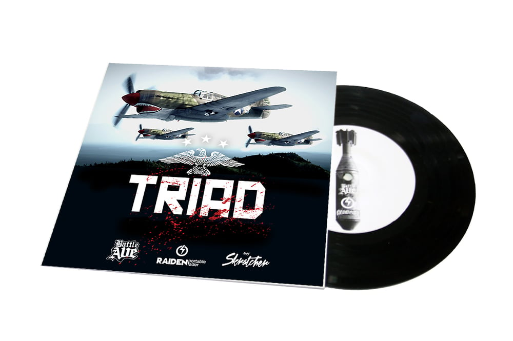 Image of TRIAD BREAKS 7" SCRATCH RECORD (NEW COVER)