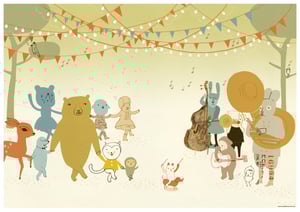 Image of The Orchestra - Magic friends poster