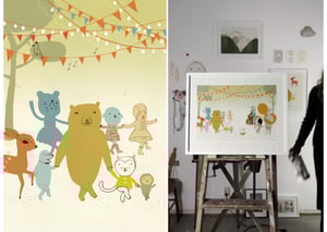 Image of The Orchestra - Magic friends poster