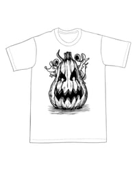 Image 1 of Jack-o-lantern with Mice T-Shirt (C1) **FREE SHIPPING**