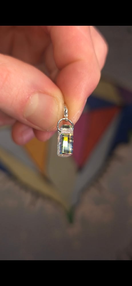 Image of Mini dichro stack charm 