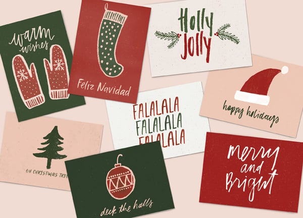 Image of Holiday Greeting Card Bundle (Set of 8)