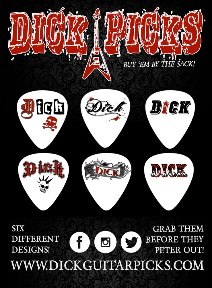 Image of Dick Guitar Picks