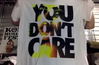 Image 1 of EMMURE "YOU DON'T CARE" SHIRT