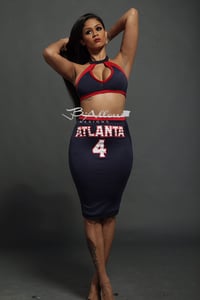 Image of Atlanta team skirt set